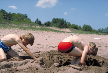 The Great Lakes Restoration Initiative would give $12 million to keep beaches bacteria free.  Photo: Minnesota Sea Grant