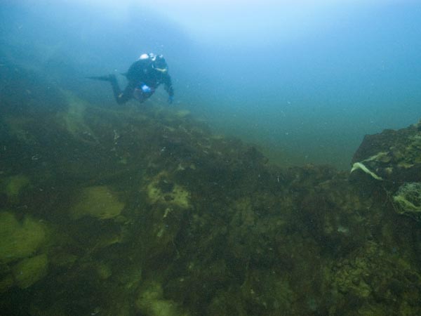 Researchers are exploring sinkholes in Lake Huron off the coast of Alpena, Mich. Photo: NOAA
