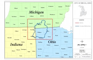 The Michindoh aquifier encompasses three Great Lakes states.