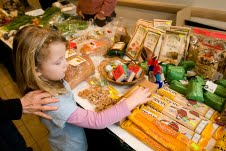 The Bronson Methodist Hospital farmers market in Kalamazoo offers local produce to employees, visitors and the community. Photo: Grant Fletcher