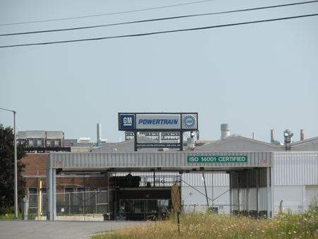 The General Motors bankruptcy will send some environmental cleanup money to the automaker's former Powertrain facility in Massena, N.Y. But it might not be enough. Photo: Jason Clark