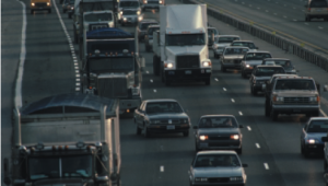 Motor vehicles are a major contributor to smog. Photo: U.S. EPA