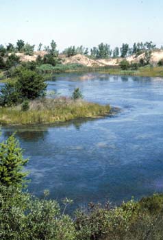 The Grand Calumet River. Photo: Environmental Protection Agency.