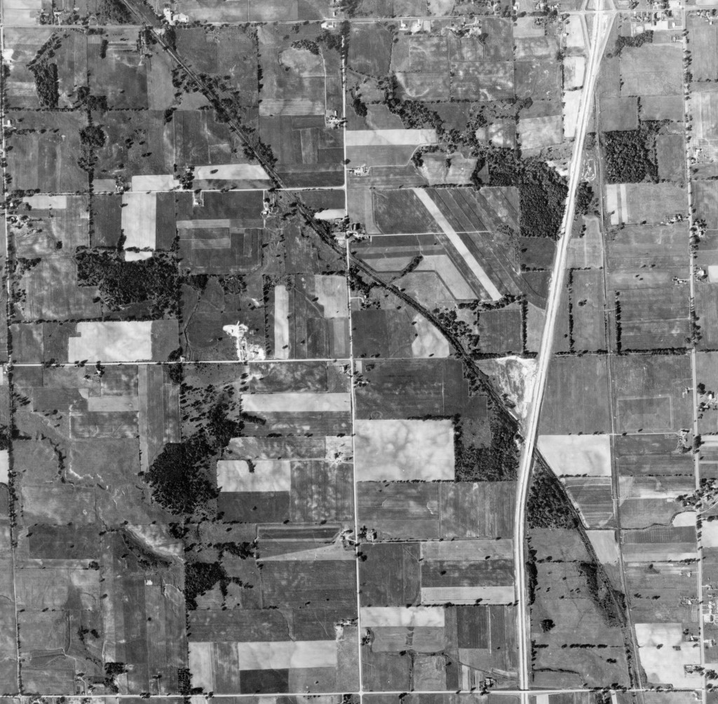 US-131 has shown up in southwest Kent County in this photo from 1960.