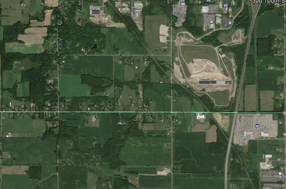 This photo from Google Maps shows the current landscape of southwest Kent County.