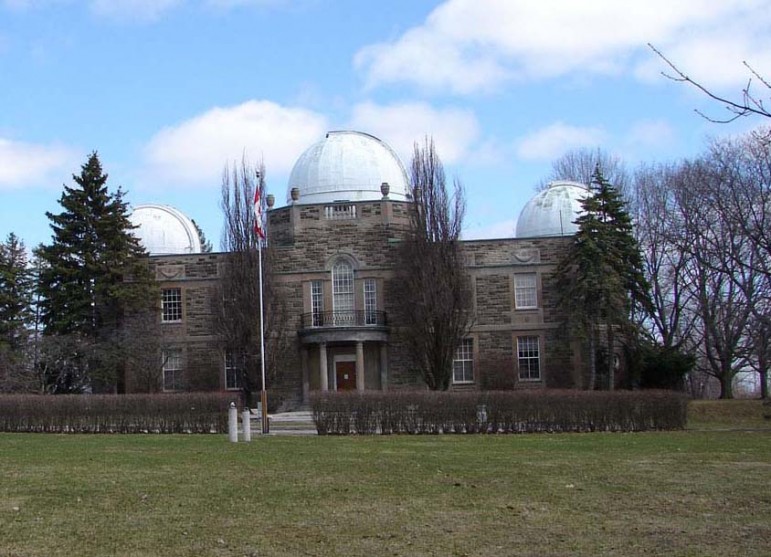 The David Dunlap Observatory in Richmond Hill, Ontario.