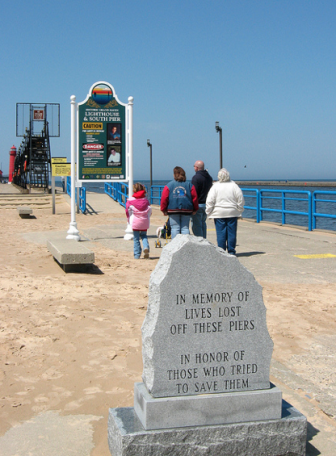 Pier at Grand Haven, Mich.