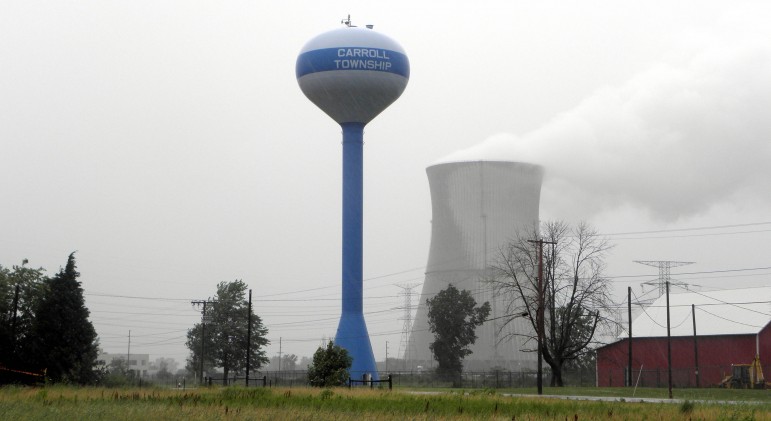 Carroll Township water - Carroll Township in western Ohio had to issue a "do not drink" order for its 2-thousand residents last September due to high levels of harmful algae toxins. The township also provides water to the Davis-Besse nuclear power plant. Image: Karen Schaefer