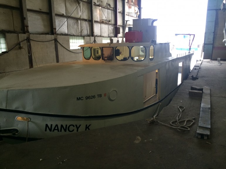 The Nancy K, a Great Lakes gillnetter.  Image: Danielle Woodward
