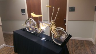 Bike on display from "Native Kids Ride Bikes" Image: Rashad Muhammad