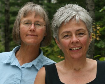 North Shore authors Chel Anderson (left) and Heidi Fischer (right)