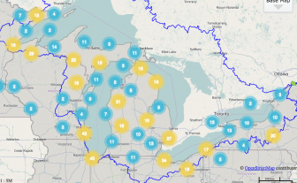 Great Lakes Restoration Initiative data tracker.