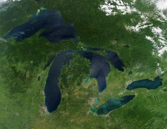 The water crisis in Flint tops January's Great Lakes Month in Review. Image: NASA Goddard Space Flight Center, Flickr.