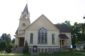 Former First Methodist Episcopal Church of Elk Rapids. Image: Michigan State Housing Development Authority