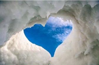Heart-Shaped Cave Opening