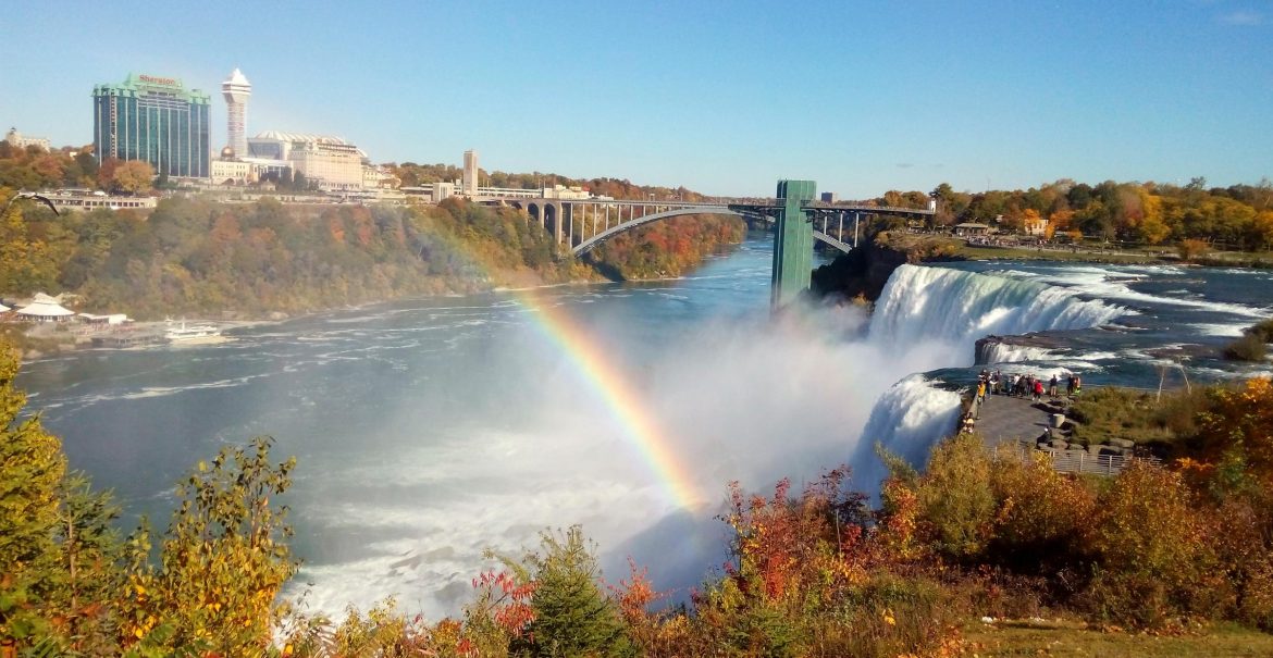 American Falls view from Goat Island. Image: Angelica Morrison