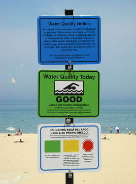 Many beaches in Michigan will not be monitored with federal funds this summer. (Photo: USGS)