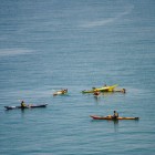 Kayak rescue practice