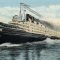 A postcard of an old ship.